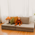 удобен детски модулен диван от висококачествени материали който децата обожават