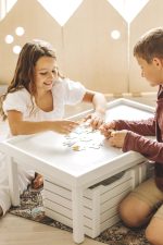 Маса за игра и рисуване с 2 кутии за съхранение - Image 2