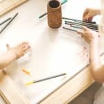 Прозрачна плексигласова дъска за рисуване