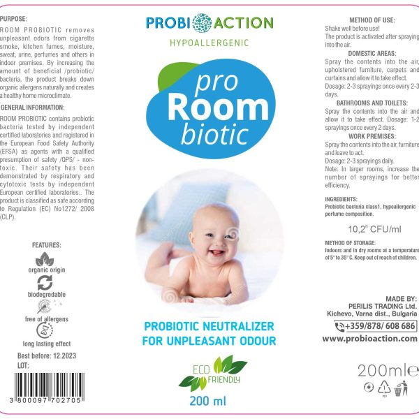 probiotic cleaning product for room bio