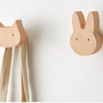 wooden hooks animals