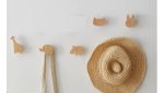 wooden hook animals