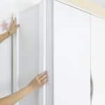 wooden creative board for the wardrobe side