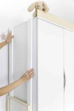 wooden creative board for the wardrobe side