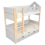 Двуетажно легло с чекмеджета и допълнително сандвич легло - Image 8