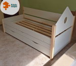 single bed drawers and additional bed