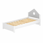 детско легло вариант 3 в бяло и акцентен цвят