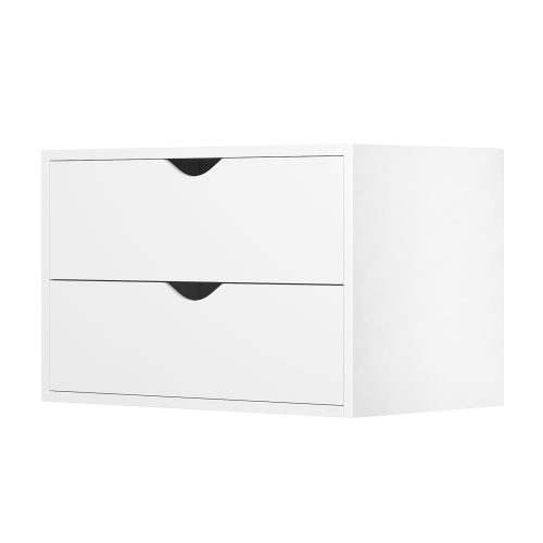module storage solution two drawers