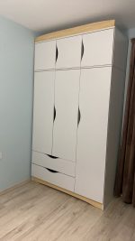 Трикрилен Гардероб с надстройка - Image 3