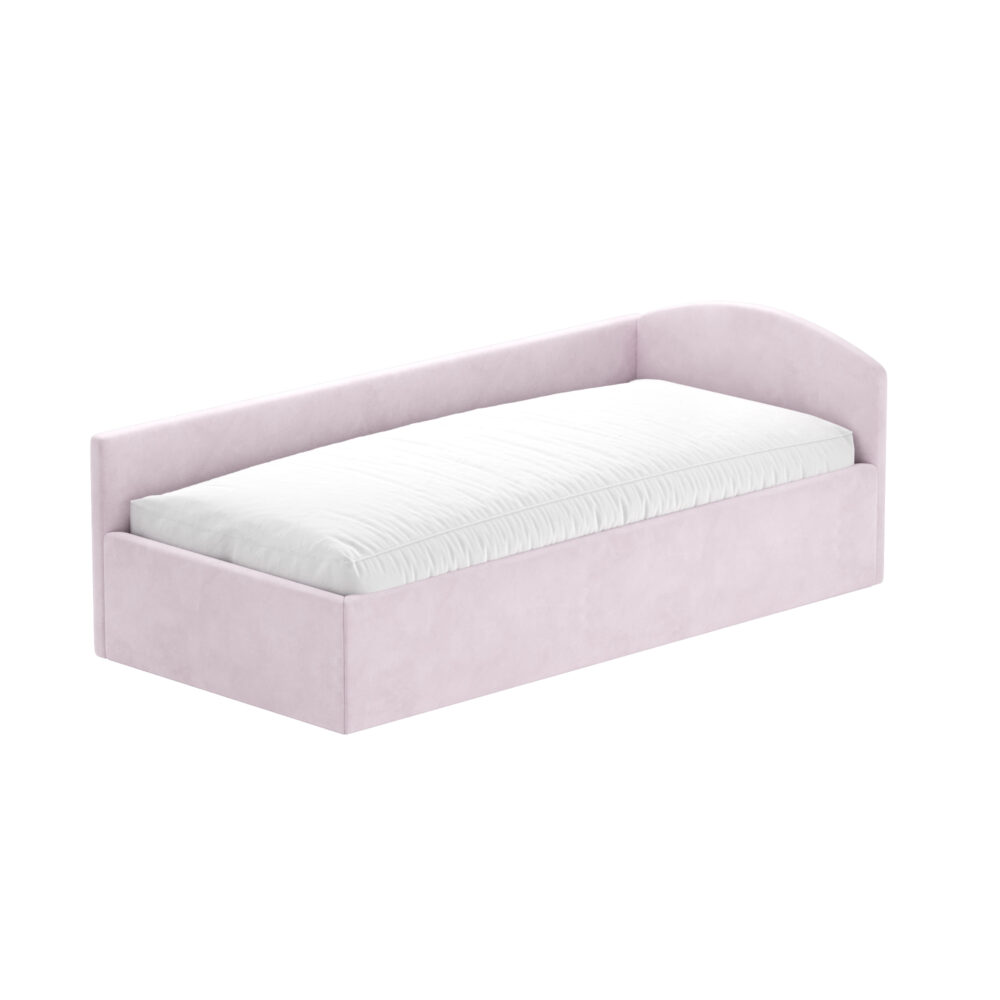 upholster0ed single bed