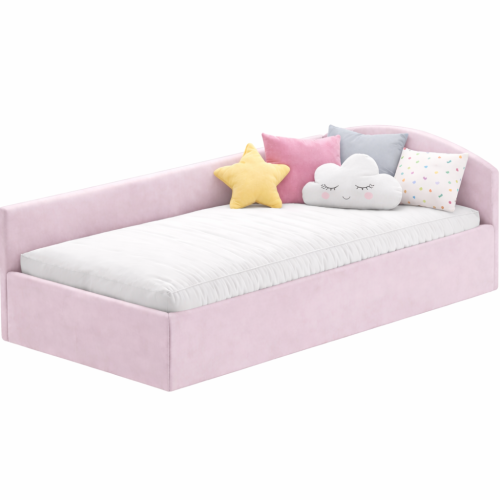 детско легло тапицирано размер на матрака 120 на 190 см с опции