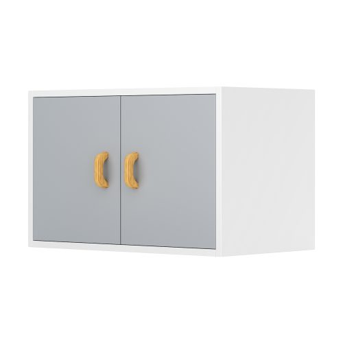 Модул за съхранение 1 с MDF лице в акцентен цвят, подходящ за детска стая