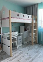 Модул за съхранение 7 с МДФ лице в акцентен цвят - Image 2